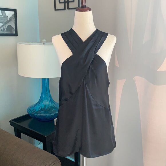 Cami NYC Silk blouse tank top style top sz sm The Billie - Picture 3 of 8